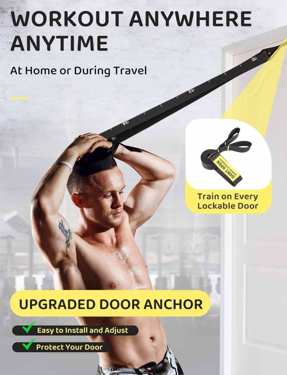 Gymnastic Rings Wooden Gym Rings 1.25" Olympic Rings Adjustable Straps Pull up R