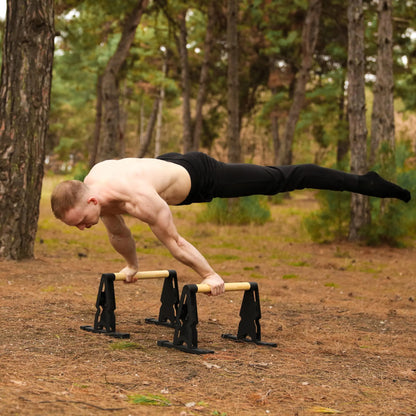Big Bear Parallettes - Parallel - Push up Bar - Calisthenics - Bodyweight Exercises