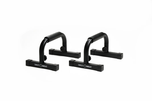 Sweet Sweat Comfort Grip Push up Bars - Floor Stand Pushup Bar Handles