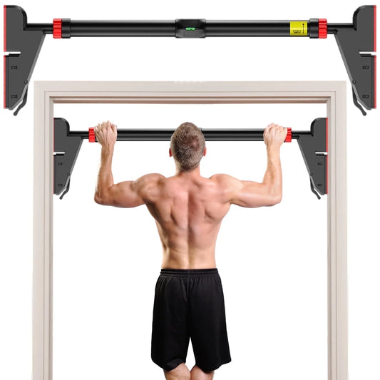 Pull up Bar for Doorway,Home Indoor Chin up Bar with No Screws, No Punching Adjustable Width Pull up Bar[76-95Cm], Maximum Load Capacity 250Kg.