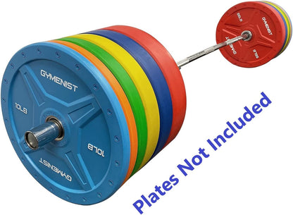 2-Inch Diameter Barbell for Heavy-Duty Weight Lifting and Exercise Workouts